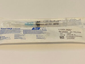 102 - Mixing Syringe 3mL Qty 1