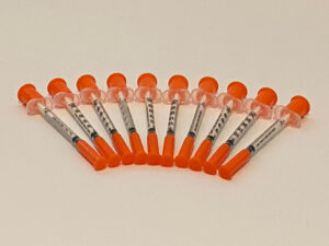 103 - hcg std syringes Qty 10